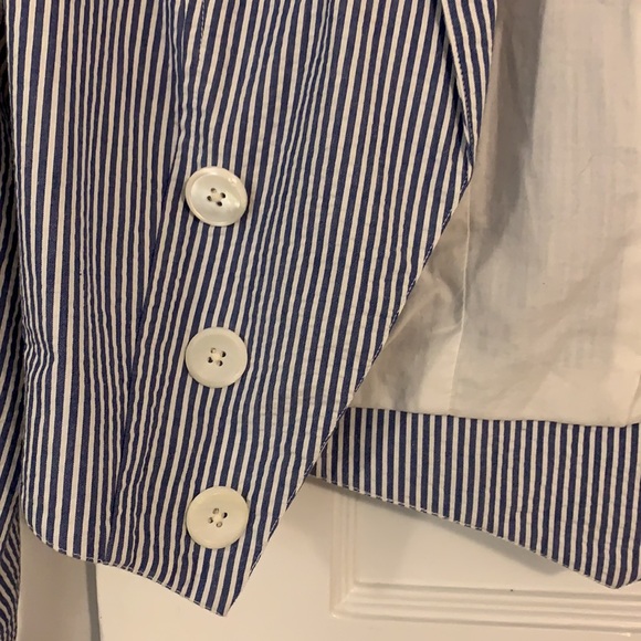 RL Rugby Cropped Seersucker Jacket - Picture 8 of 16